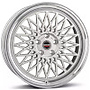 BORBET DESIGN B silver rim polished 8.0Jx17 ET35 5x120x72.5 (wintertauglich) 8x17 5x120 ET35.00 