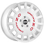 OZ RALLY RACING WHITE RED LE 5X100 ET48 HBSRING 7.5x18  7,5x18 5x100 ET48.00 white + red let.