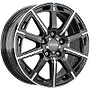 RONAL R60/JBFK/ET39 6,5x16 5x105 ET39.00 jetblack-frontkopiert