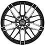 MSW MSW 72 GLO BLA FP 5X112 ET35 HBPLRING 8x18  8x17 5x112 ET35.00 gloss black f. pol.