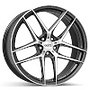 DOTZ OLA9M9FP46 DOTZ - LAGUNASECA DARK GUNMETAL POLISHED 9x19 5x120 ET46.00 