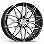 DOTZ 8.5Jx19 H2 ET47 5x120x72.6 SUZUKA DARK schwarz frontpoliert DOTZ 8,5x19 5x120 ET47.00 