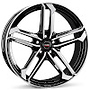 BORBET Alufelge 8.5 J x 20 108/5/45/72,5  ATX black polished glossy Borbet 8,5x20 5x108 ET45.00 