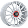 OZ 8,5x19 ET:38 5/112 L-Ring OZ-RACING SUPERTURISMO EVOLUZI WHITE & RED LET. 8,5x19 5x112 ET75.00 