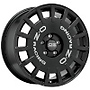 OZ 7x17 ET:35 4/98 58,06 OZ-RACING RALLY RACING GLOSS BLACK & SIL.LET. 7x17 4x98 ET6.00 