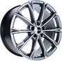 GMP Alufelge 9.5 J x 22 114,3/5/40/64,1  TOTALE Matt Anthracite Diamond GMP 9,5x22 5x114,3 ET40.00 