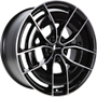 GMP Energia 9.5x20 ET45 5x114.3  ML64.1 OE TESLA Black diamond fix 9,5x20  ET 