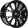 GMP Alufelge 8.0 J x 19 112/5/50/66,6  Fender Black glossy GMP x19 5x112 ET 