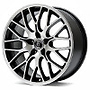 DIEWE FINA 9x20 ET40 5x108 ML63.4 Nero machined K60 fix x20 5x108 ET 