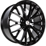  PIUMA BLACK GL 5X108 ET45 HB736 8x18  8x18 5x108 ET6.00 