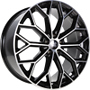  8.0Jx19 H2 ET45 5x112x66.5 MM1030 gloss black polished RL:780kg 1000 MIGLIA x19 5x112 ET 