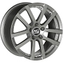 MSW 22 GREY SILVER 4X100 ET45 HBPSRING 5.5x14  5,5x17 4x100 ET45.00 grey silver