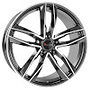  A16085195112025666B0 FELGE: AVUS-RACING - AF16 ANTHRACITE POLISHED 8,5X19 5/112 ET:25 ML:5 8,5x19 5x112 ET25.00 