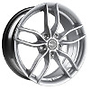 PROLINE 03921705 FELGE: PROLINE - ZX100 ARCTIC SILVER 7X17 5/108 ET:45 ML:74.1 7x17 5x108 ET45.00 