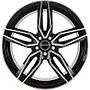 GMP FASTEN 8x18 ET40 5x114.3 73.1 Black Diamond mit ZR-System 8x18 5x114,3 ET0.00 